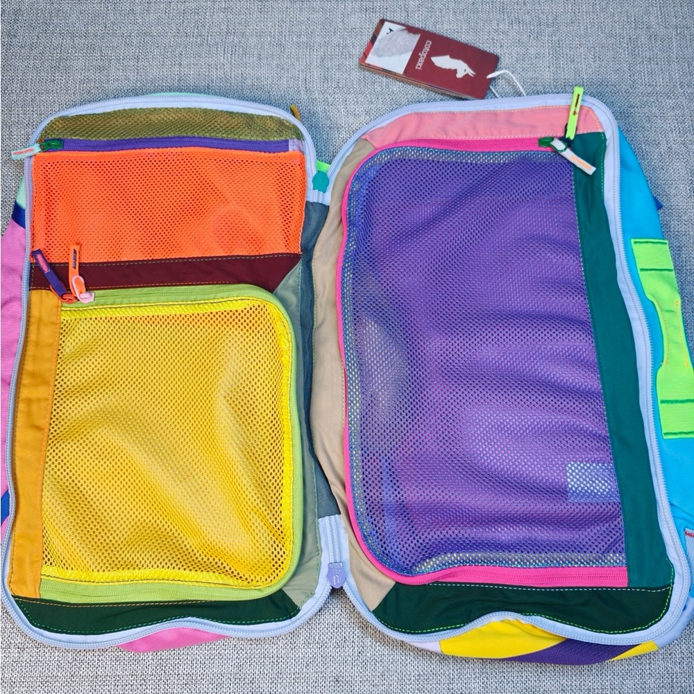 cotopaxi Pink Allpa 28L Colorblock Backpack with Blue Logo NWT - Picture 4 of 4